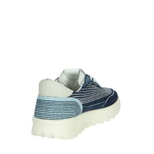 D.A.T.E. Zapatillas Uomo M401-K2-EM-BL Azules con Plataforma, Talla 42, Altura del Tacón Azul - Product Image 3