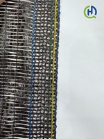 Filet d'ombrage noir en HDPE tissé plat, durable, anti-UV, rétractable, pour l'agriculture, l'extérieur, la terrasse et le jardin