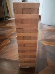 Khối gỗ xếp chồng TUMBLING tháp tự nhiên sụt giảm GỖ THÁP Trò chơi giáo dục xếp chồng đá tùy chỉnh - Product Image 2