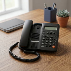โทรศัพท์อนาล็อก Maxcomm BusinessLine PSTN พร้อมระบบแสดงหมายเลขโทรเข้า รุ่น FSK/DTMF MC-9200 - Product Image 3