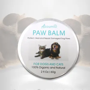 Natural Dog Paw Balm Dog Paw Protection For Hot Pavement Dog Paw Wax For Dry Paws Nose