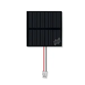 太阳能套件80 * 80毫米200mA 4V 0.5W太阳能银行节能设备新能源太阳能电池高品质PET太阳能电池板
