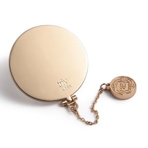 In Stock Metal Promotional Gift Single Side Round Unique Fashion Decorative Hanging Makeup <b>Mirror</b> - Product Image 4