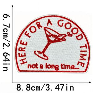 Hot Sell Iron on Embroidery Christmas Teacher Day Patch for Clothes <b>Hat</b> <b>Bag</b> Decoration - Product Image 6