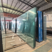 Vidrio Templado Transparente ZHONGMEI de 6mm-12mm, Alta Resistencia, Ecológico, Seguro, para Ventanas, Puertas, Supermercados, Baños y Exteriores