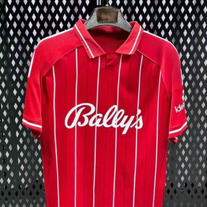 Nuevo Estilo 25/26, <span class=keywords><strong>Camiseta</strong></span> de Fútbol del Club Nottingham Forest de la Selección Nacional de Inglaterra para Hombre, 100% Poliéster, Secado Rápido, Transpirable, Informal, para Verano - Product Image 1