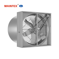 Ventilador de Cono de 50 Pulgadas para Recolección de Viento, 1.1KW, Accionamiento por Correa, Motor de Cobre Puro, para Granjas de Cerdos, Invernaderos, Plantas Industriales