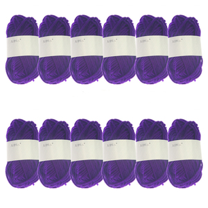 12 Màu Sắc 24 Màu Sắc Tay Len Dệt Kim Sợi Với Công Cụ Thủ Công Và Phụ Kiện - Product Image 6