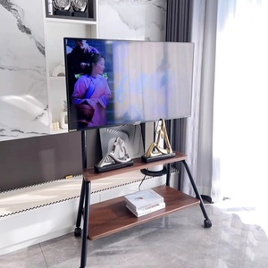 Soporte Móvil para <span class=keywords><strong>Televisor</strong></span>, para Sala <span class=keywords><strong>de</strong></span> Estar o Dormitorio, con Ruedas Giratorias, Carrito Universal para el Hogar, Soporte <span class=keywords><strong>de</strong></span> Pared - Product Image 4