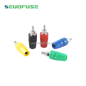 Socket Pure Copper Binding Post Macho Hembra Power M6 Circular <span class=keywords><strong>Re</strong></span> Connector - Product Image 4