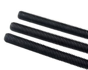 Acier au carbone haute résistance, noir, antirouille, prix d'usine, livraison rapide, barre filetée standard DIN 975, parfait pour le <span class=keywords><strong>Vietnam</strong></span> - Product Image 3