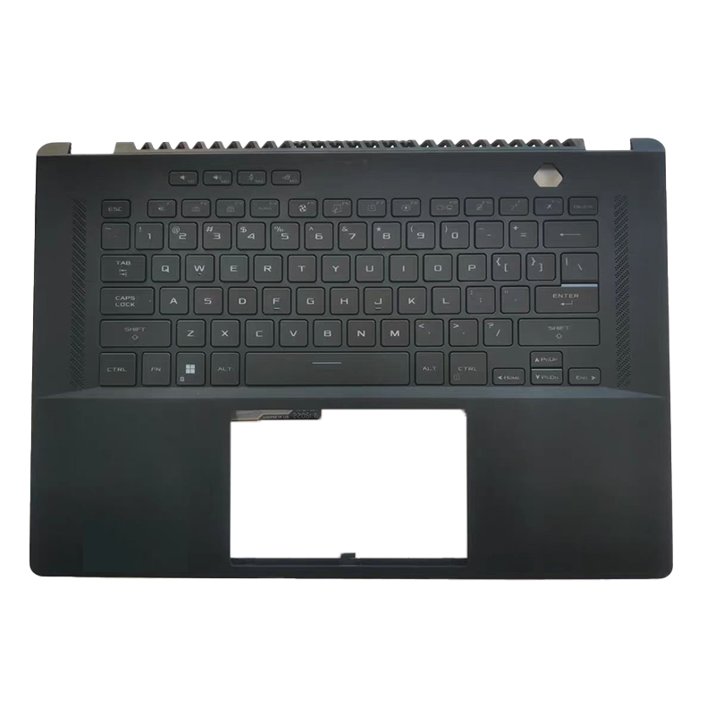 Replacement For HP Chromebook 11 G9 EE M47382-001 Laptop Upper Case Palmrest Keyboard Assembly Part Black