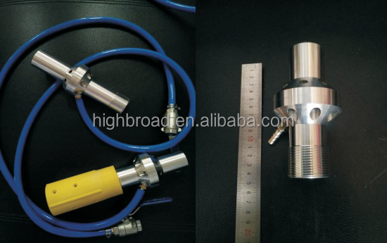 Water Induction Double Venturi Sandblasting Nozzle Pressure Blast Equipment