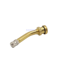 Válvula sin Cámara para Camiones y Autobuses KAISHENG V3-20-5, Boquilla Americana de Latón para Cubo de Rueda, Nueva, para Reequipamiento/Actualización, Resistente al Frío/Calor/Ozono