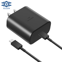 Chargeur Super Rapide 45W USB Type C avec Câble de Charge Rapide pour Téléphone Android, Bloc de Charge Rapide pour Samsung Galaxy S26/S26+/S25+