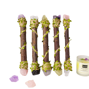 Baguette Magique en Cristal Naturel pour Enfants, Style <span class=keywords><strong>Harry</strong></span> <span class=keywords><strong>Potter</strong></span>, pour Jeu <span class=keywords><strong>de</strong></span> Rôle, Vente en Gros - Product Image 4