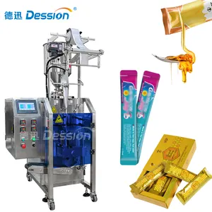 High Speed 5ML 10ML 100ML Viscous Sauce Sachet Packing Machine Syrup Honey Irregular Round Corners Sachet Packing Machine