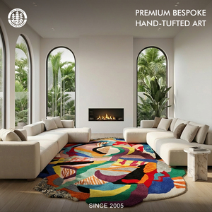 Dernière collection originale <span class=keywords><strong>de</strong></span> <span class=keywords><strong>tapis</strong></span> modernes faits main, 100% laine <span class=keywords><strong>de</strong></span> Nouvelle-Zélande, écologiques, sûrs et sans formaldéhyde - Product Image 2