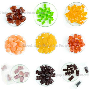 Ausreson OEM Vitamina K2 MK7 Gomitas Sin azúcar Vegano Soporte inmunológico Multivitamínico Vitamina D3 K2 Gomitas rellenas - Product Image 2