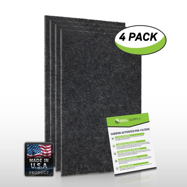 4|8 Pack Premium Carbon Prefilter Filter Precut for H Hrf-h1 Hrf-h2