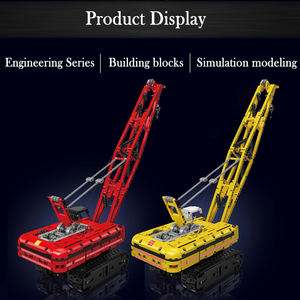 Nouveau prix de gros App Rc Motorized Mould <span class=keywords><strong>King</strong></span> Ensemble de grue à chenilles mécanique de haute technologie Blocs Moc Jouets éducatifs - Product Image 2