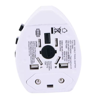 Adaptateur de voyage universel Adaptateur tout-en-un Chargeur dans le monde Adaptateur international AU US EU Prise d'alimentation Prise de chargeur