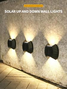 Lámpara Solar LED con Sensor para exteriores, luz de pared impermeable para decoración de jardín - Product Image 3