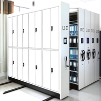 Système de rangement intelligent et compact pour archives en acier haute densité, mobile et compactable, pour bureaux, bibliothèques et administrations