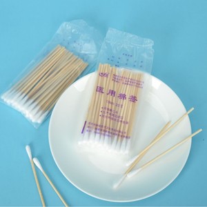 Hisopos de Algodón Médico de 10 cm, Paquete de 25 Unidades, Esterilizados para Uso Hospitalario - Product Image 2