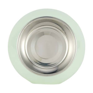 Bol double pour animaux de compagnie en silicone solide écologique avec base antidérapante pour chiens et chats - Product Image 4