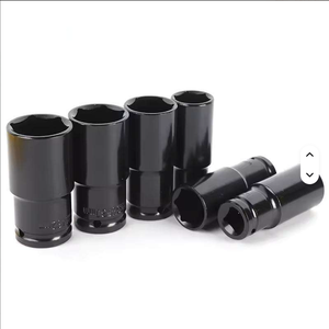 20 douilles à chocs profondes spéciales pour clé à cliquet 1/2 pouce, pour réparation automobile, jeu de douilles hexagonales SCK-20 en acier inoxydable résistant - Product Image 2