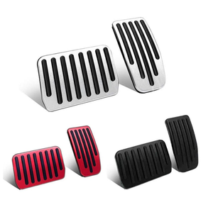 Ensemble de 2 pédalier d'accélérateur en alliage d'aluminium pour <span class=keywords><strong>Tesla</strong></span> Model 3 Model Y - Product Image 1