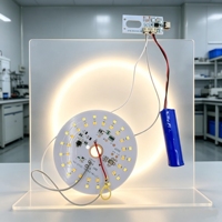 Lampe de table LED rechargeable par USB, télécommande, intensité réglable, ensemble de lampes d'extérieur, module LED moderne DIY, source de lumière complète, naturelle
