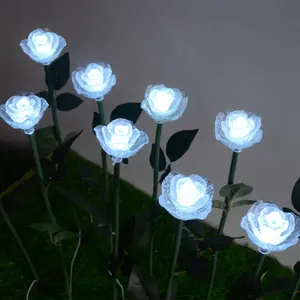 2811 Pixel Lights Led Artificial Flower Rose Light for Holiday Outdoor Garden Park Decoration