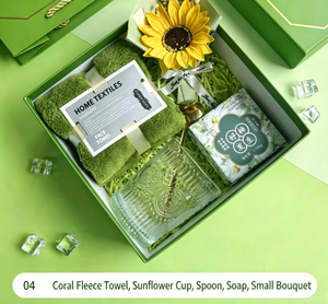 Juego de Toallas Premium en Caja de Regalo, Kit de Protección Solar para el Verano, Regalo para Familiares <span class=keywords><strong>y</strong></span> Amigos, Personalizable - Product Image 4