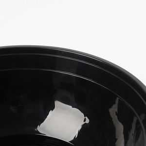 Tazón Redondo Desechable de PP Negro de 36oz para Microondas, para Sopas Calientes, Alimentos, Ensaladas Frías, Frutas, con Tapas, Venta al Por Mayor - Product Image 2