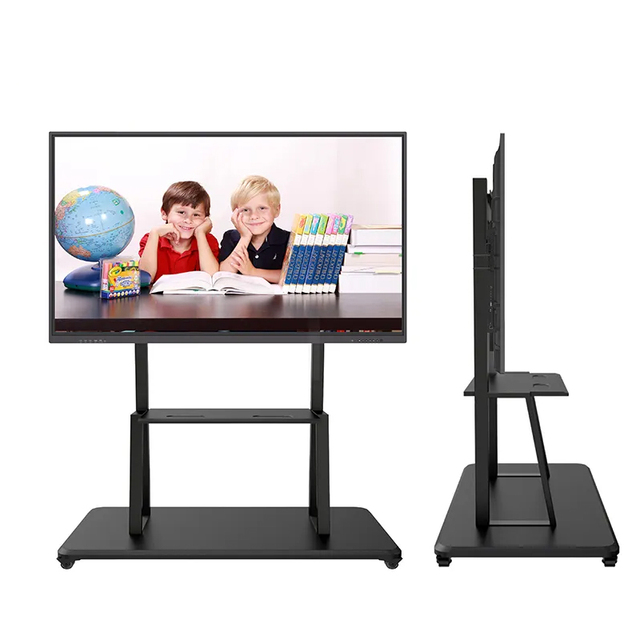 OEM 98 Inch Interactive Whiteboard All-in-One Smart Board with 20-Touch Android 13 4GB RAM 32GB SSD 4K UHD Wall-Mounted Bracket