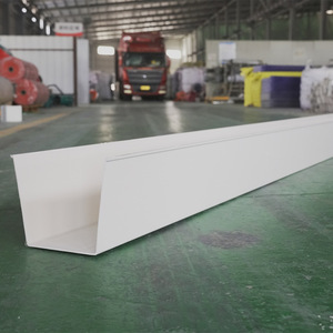 Gouttière de toit en PVC personnalisable de haute qualité pour drainage, collecteur d'eau de pluie <span class=keywords><strong>rectangulaire</strong></span> en <span class=keywords><strong>plastique</strong></span> à grand volume - Product Image 2