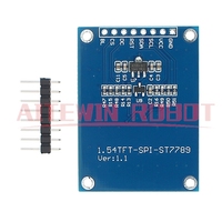 AITEWIN ROBOT 1,54 Zoll Vollfarbiges TFT-Display-Modul HD IPS LCD LED Bildschirm 240x240 SPI-Schnittstelle ST7789 für
