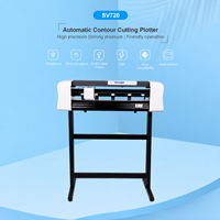 Machine de découpe de vinyle Purcell SV720, écran tactile de 5 pouces, traceur de découpe de 610 mm pour la fabrication de panneaux publicitaires
