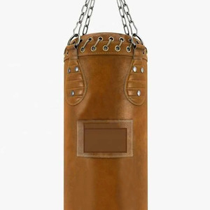 Nouveaux sacs de frappe en cuir durables pour l'entraînement de boxe, fabrication pakistanaise, prix de gros, sacs de frappe pour sports de combat MMA - Product Image 5