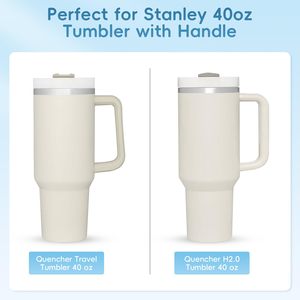 Bandeja para Snacks con Área para Salsas para Vaso Stanley de 40 oz con Asa, Tazón de Silicona Reutilizable para Snacks, Anillo para Snacks para Vaso Stanley - Product Image 3