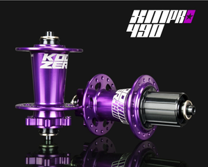 Koozer XM490 PRO 4 teniendo MTB hub trasero 10*135mm QR100 * 15 12*142mm a través de 32 agujero de freno de disco hub - Product Image 1