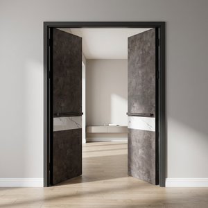 <span class=keywords><strong>Puerta</strong></span> de Entrada de Alta Gama para <span class=keywords><strong>Villa</strong></span>, Fabricada en Aluminio Fundido para Mayor Seguridad y Protección Antirrobo, Apta para Uso Residencial - Product Image 2