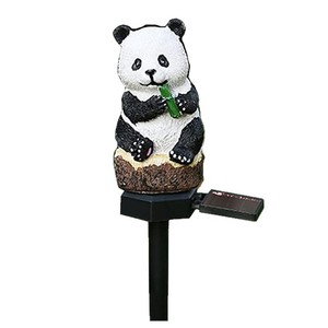 Lampe solaire de jardin Panda LED, décoration extérieure résistante à l'eau, alimentée par énergie solaire, pour patio et cour - Product Image 5