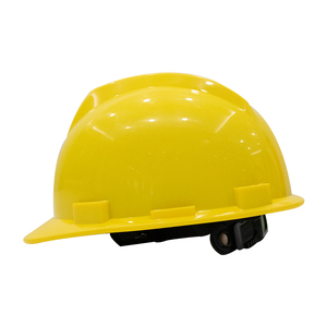 Topi pelindung kepala kerja pria, topi pelindung terik matahari untuk industri konstruksi, topi kuning dapat disesuaikan - Product Image 2