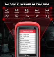 XTOOL X100 PRO2 Vehicle Car Key Programming Diagnostic Tool OBD2 Diagnostic Scanner OBD2 Diagnostic Tool with EEPROM Adapter