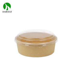 Mangkuk Kertas Ramah Lingkungan Kfraft Lapisan PE Bulat 16oz 24oz 32oz - Product Image 3