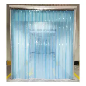 Niedrige Temperatur Transparente Weiche Tür Klar Polar Hospital Gefrier schrank Tür PVC-Streifen Vorhang PVC Vorhang