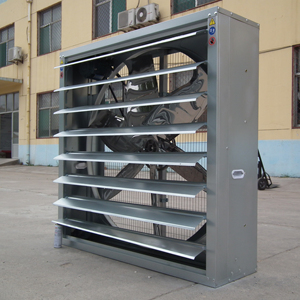 Ventilador de Extracción de Bajo Ruido para Sistemas de Ventilación de Invernaderos y Gallineros, Alto Flujo de Aire, Acero Galvanizado - Product Image 3